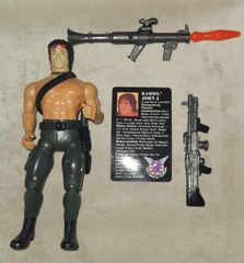 John Rambo Sylvester Stallone Rambo Complete 1986 Coleco Vintage Figure